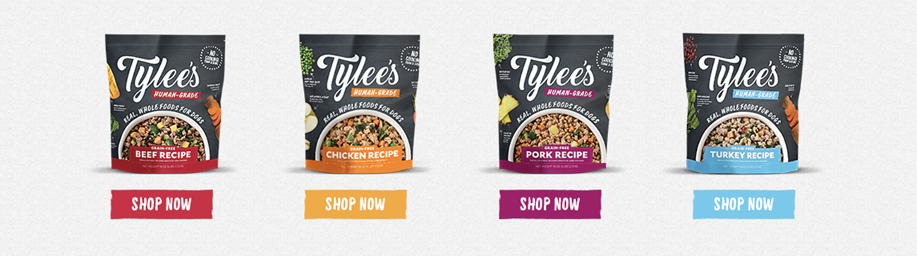 Tylees frozen outlet dog food